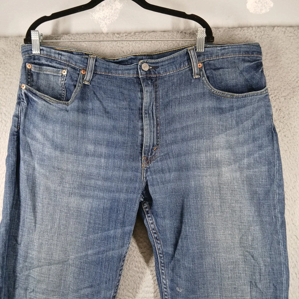 Levi's 514 Straight Fit Jeans Men's 40x30 Medium Wash Denim
